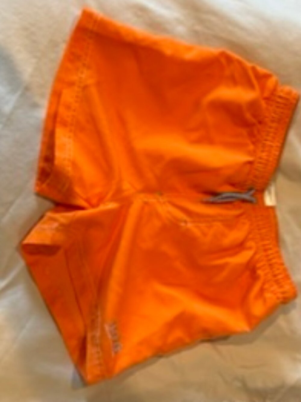 Like-New Polarn O. Pyret Orange Swim Trunks Sz 6-8 Years